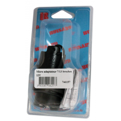ELECTRICITE ECLAIRAGE PLS* - ELECTRICITE ECLAIRAGE* - Adaptateur 13/7 PLOTS 12V S/BLISTER