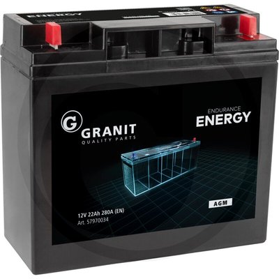 BATTERIE PLS* - MOTOCULTURE* - BATTERIE gel 22AH