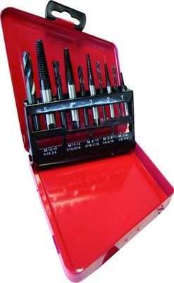 OUTILLAGE PLS* - OUTILLAGE A MAIN* - Jeux d'extracteurs de goujons et forets 10pcs de 1 à 5mm King Tony