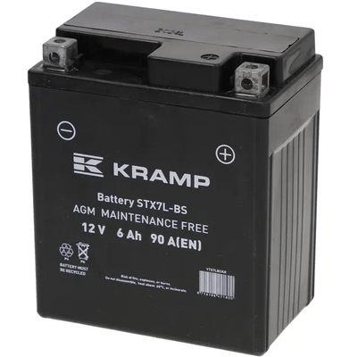 BATTERIE PLS* - MOTOCULTURE* - Batterie 12 V 6 Ah fermée