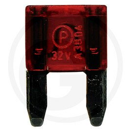 ELECTRICITE ECLAIRAGE PLS* - ELECTRICITE ECLAIRAGE* - Fusibles mini plats 10A DIN 72 581, rouge