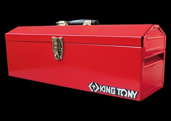 OUTILLAGE PLS* - GROS EQUIPËMENT ATELIER* - Caisse à outils 1 compartiment + bac rangement 484X154X165mm King Tony