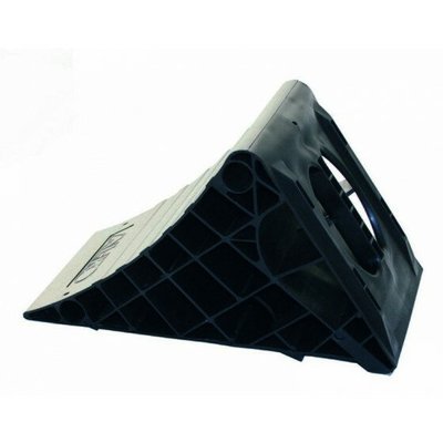 CONSOMMABLE MOTOC PLS* - DIVERS* - Cale pour poids lourds plastique noir 160mm 5000kg