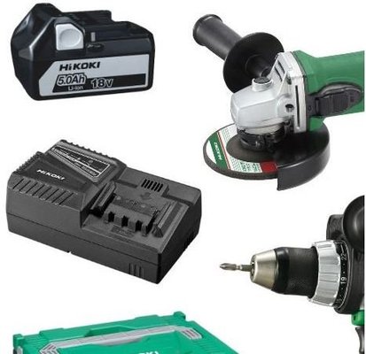 OUTILLAGE PLS* - ELECTROPORTATIF* - PERCEUSE VISS+MEULEUSE Hitachi