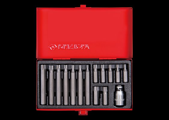 OUTILLAGE PLS* - OUTILLAGE A MAIN* - Coffret embouts Torx 15 pièces King Tony
