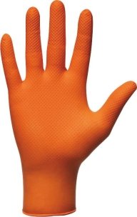 VETEMENTS EPI PLS* - EPI* - BOITE 50 GANTS JETABLE NITRILE MERCATOR ORANGE