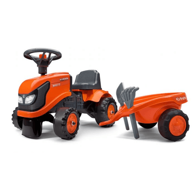 JOUETS PLS* - JOUETS* - Porteur tracteur Kubota M4072 pous-pous