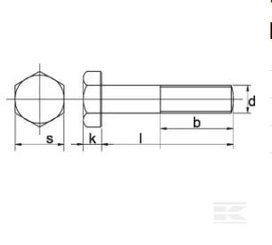 PIECES UNIVERSELLE PAG* - VISSERIE* - Boulon M14x200 10.9 zing