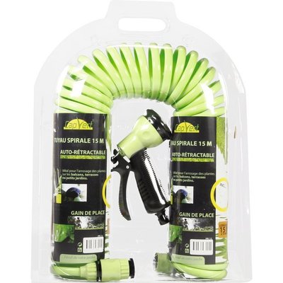 BRICOLAGE JARDINAGE PLS* - IRRIGATION ARROSAGE* - TUYAU SPIRALER DE BALCON