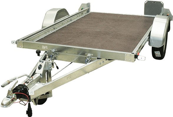 Materiels - ERDE - Remorque voiture Erdé PLM150F Freinée