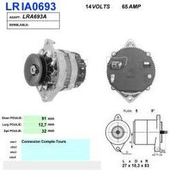 PIECES TRACTEUR PAG* - CONCURENCEE* - ALTERNATEUR
