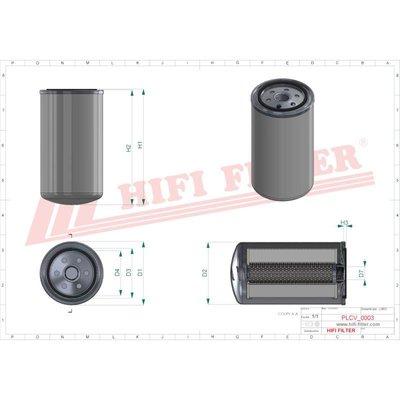 PIECES TRACTEUR PAG* - FILTRATION* - FILTRE GAZOIL MB