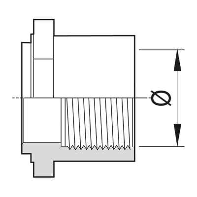 PIECES TECHNIQUES AGRI PAG* - PULVERISATION* - FEMELLE 3/4" POLYPROPYLÈNE