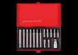Coffret embouts mâles 6 pans 15 pièces King Tony