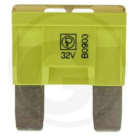 ELECTRICITE ECLAIRAGE PLS* - ELECTRICITE ECLAIRAGE* - Fusibles maxi plats 20 A, jaune