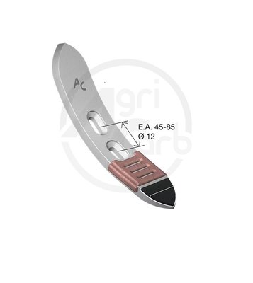 PIECES USURES AGRI PAG* - CARBURE* - Soc Chisels 360*60*20 - E.A. 45 à 85 mm AgriCarb
