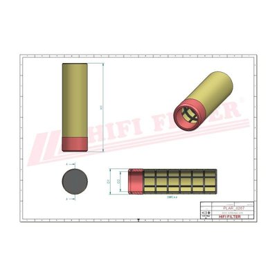 PIECES TRACTEUR PAG* - FILTRATION* - FILTRE A AIR INT DEUTZ