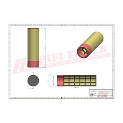PIECES TRACTEUR PAG* - FILTRATION* - FILTRE A AIR INT DEUTZ