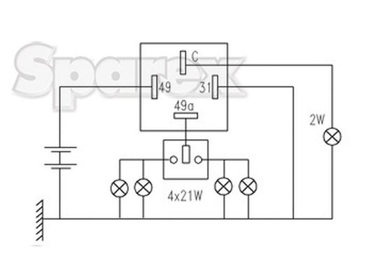 Pièces - ELECTRICITE - CENTRALE CLINOTANTE