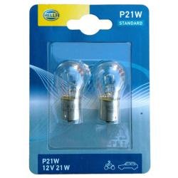 ELECTRICITE ECLAIRAGE PLS* - ELECTRICITE ECLAIRAGE* - BOX 2 LAMPES 12V 21W HELLA