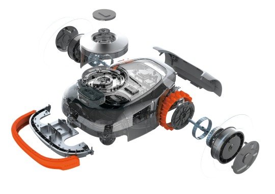 ROBOT DE TONTE - ROBOT DE TONTE CONNECTE - Robot de tonte Segway H500E 