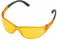 Lunettes contrast jaune