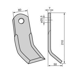 BROYEUR - COUTEAU - FLEAU BROYEUR TIERRE