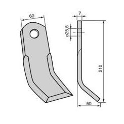 BROYEUR - COUTEAU - FLEAU BROYEUR TIERRE