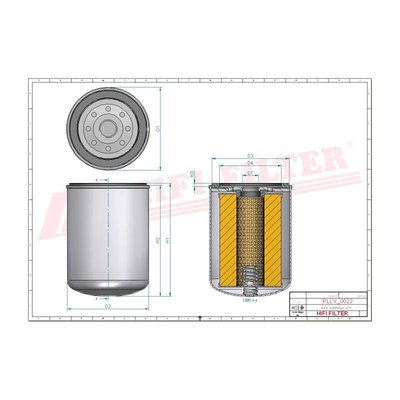 PIECES TRACTEUR PAG* - FILTRATION* - FILTRE A HUILE LOMBARDINI