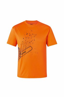 VETEMENTS EPI PLS* - EPI* - T-Shirt DYNAMIC SZ S orange noir