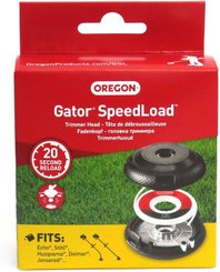CONSOMMABLE MOTOC PLS* - FIL COUTEAU* - TETE DE DEBROUSSAILLEUSE DIAM 108MM GATOR SPEED LOAD ARBRE LONG 25CC - OREGON