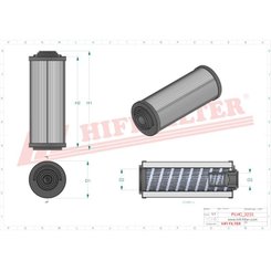 PIECES TRACTEUR PAG* - FILTRATION* - FILTRE RETOUR HYDRAULIQUE