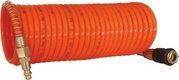 Tuyau spirale nylon pour air comprimé + raccords rapides