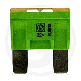 ELECTRICITE ECLAIRAGE PLS* - ELECTRICITE ECLAIRAGE* - Fusibles maxi plats 30 A, vert clair