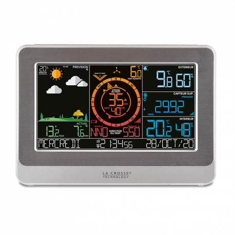 Vente STATION METEO PROFESSIONNELLE WIFI AVEC 2 CAPTEURS 715311