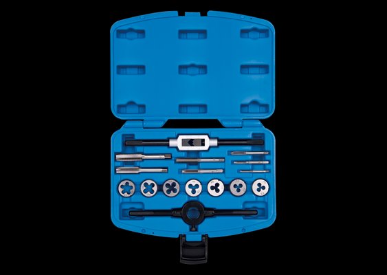 OUTILLAGE PLS* - OUTILLAGE A MAIN* - Coffret de tarauds, filières et porte-outils - 16 pièces King Tony