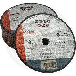 OUTILLAGE PLS* - CONSOMMABLE - Disque à tronçonner 230 x 3,0 x 22,2