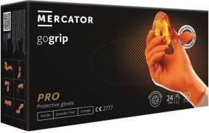 VETEMENTS EPI PLS* - EPI* - BOITE 50 GANTS JETABLE NITRILE MERCATOR ORANGE