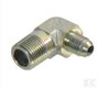 Raccord coude male UNF/NPT 3/4