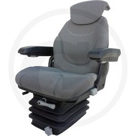 CABINE PLS* - ACCESSOIRES CABINES* - Siège suspension mécanique tissu