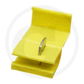 ELECTRICITE ECLAIRAGE PLS* - ELECTRICITE ECLAIRAGE* - Cosses dérivation isol. jaune, pour câble 2,5 mm²