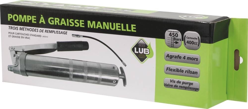 Vente POMPE A GRAISSE MANUELLE POUR CARTOUCHES A VISSER SODISE 10235   Cravero, concessionnaire matériels Volvo-Mecalac Nantes - Rennes - Caen -  Niort