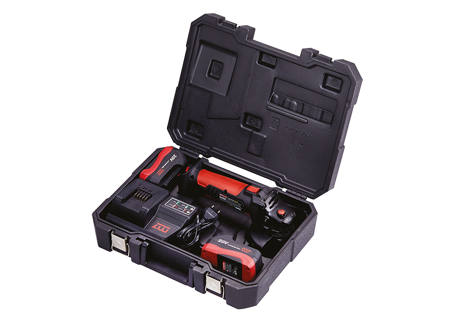 Vente M7 Disqueuse d'angle 20V avec chargeur et 2 batteries 5Ah King