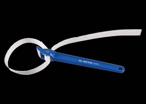 OUTILLAGE PLS* - OUTILLAGE A MAIN* - Clé filtre à sangle en nylon L:830mm King Tony