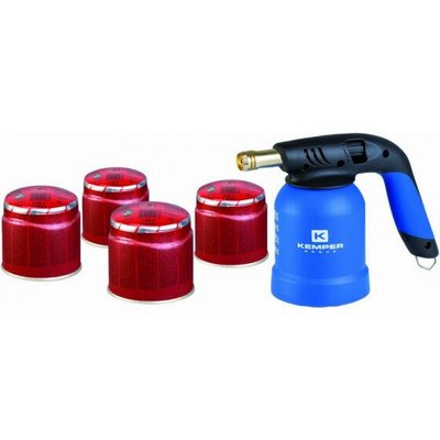 OUTILLAGE PLS* - OUTILLAGE A MAIN* - Lampe à souder avec cartouches de gaz à percer 190g