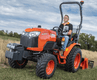 Micro tracteur Kubota B2261 DR - 26 ch.Transmission mécanique - arc. central