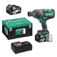 Boulonneuse à choc HIKOKI WR36DGWRZ 36V (2X18V) Multi Volt carré 1/2” 12,7 mm