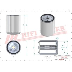 PIECES TRACTEUR PAG* - FILTRATION* - Filtre a huile renault truck