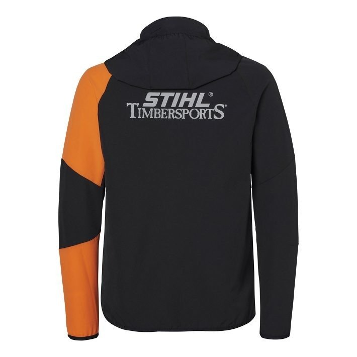 Vente VESTE COUPE-VENT TIMBERSPORTS® HOMME Stihl T.XL Stihl 04205100160   Cravero, concessionnaire matériels Volvo-Mecalac Nantes - Rennes - Caen -  Niort