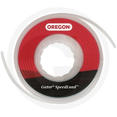 CONSOMMABLE MOTOC PLS* - FIL COUTEAU* - Disque de fil (x10) 2,4 L.3,86 m pour tete GATOR SPEED LOAD OREGON